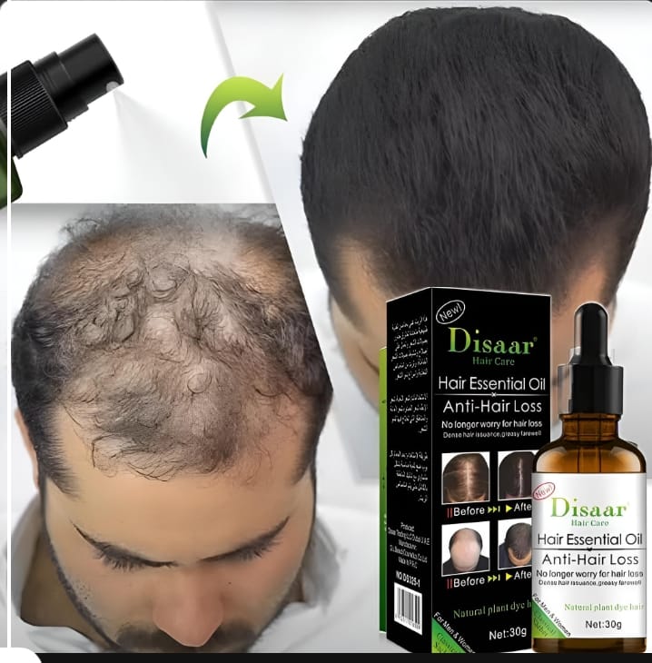 Huile Capillaire Disaar Anti-Chute – Aide à Densifier les Cheveux et Stimuler le Cuir Chevelu