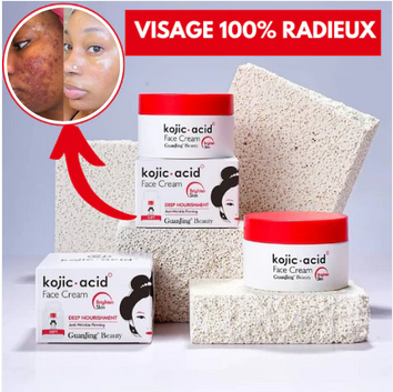 Anti-âge naturel, anti-taches puissant – la crème à l’acide kojique que votre visage attendait