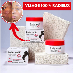 Anti-âge naturel, anti-taches puissant – la crème à l’acide kojique que votre visage attendait