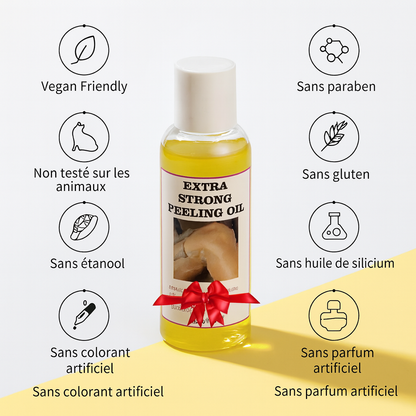 Huile Peeling Ultra Forte – Élimine la Peau Morte & Illumine la Peau