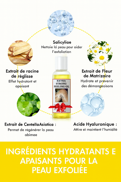 Huile Peeling Ultra Forte – Élimine la Peau Morte & Illumine la Peau