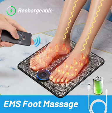 Tapis Relaxant EMS – Stimule la Circulation & Détend les Muscles 🦶✨