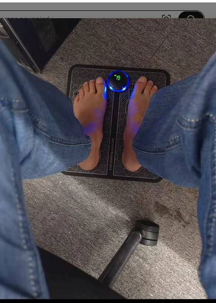 Tapis Relaxant EMS – Stimule la Circulation & Détend les Muscles 🦶✨
