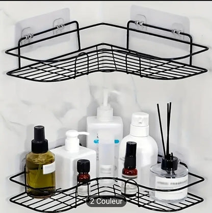 Étagère de Douche Pratique – Rangement Anti-Humidité pour Savons, Shampoings et Accessoires