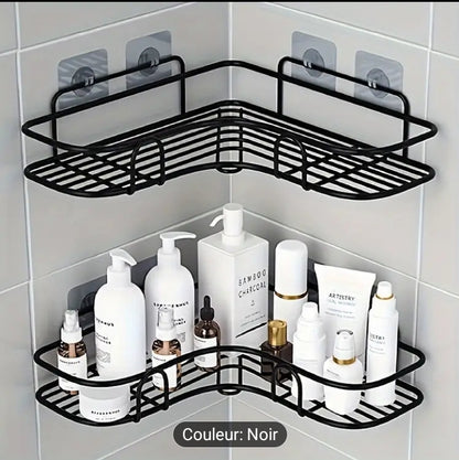 Étagère de Douche Pratique – Rangement Anti-Humidité pour Savons, Shampoings et Accessoires