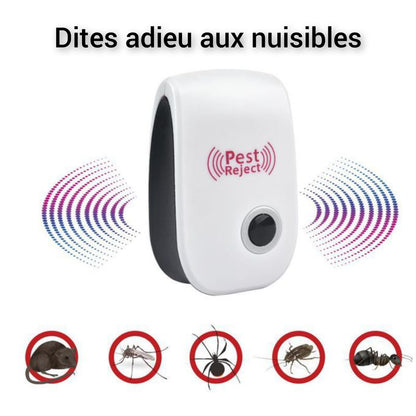 ⚡ DITES ADIEU AUX SOURIS ET MOUSTIQUES ! – Le Répulsif Électronique Qui Protège Toute Votre Maison 🐭🦟